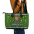 Amazing Viking Christmas Leather Tote Bag Xmas Holiday Patterns - Wonder Print Shop