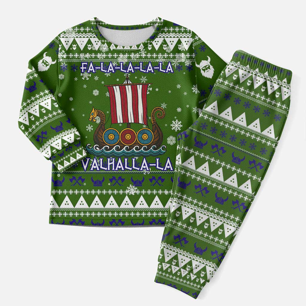 Amazing Viking Christmas Pajama Set Xmas Holiday Patterns - Wonder Print Shop