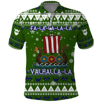 Amazing Viking Christmas Polo Shirt Xmas Holiday Patterns - Wonder Print Shop