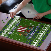 Amazing Viking Christmas Puzzle Xmas Holiday Patterns - Wonder Print Shop