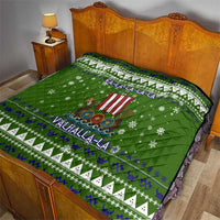 Amazing Viking Christmas Quilt Xmas Holiday Patterns - Wonder Print Shop
