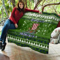 Amazing Viking Christmas Quilt Xmas Holiday Patterns - Wonder Print Shop