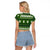 Amazing Viking Christmas Raglan Cropped T Shirt Xmas Holiday Patterns - Wonder Print Shop