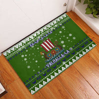 Amazing Viking Christmas Rubber Doormat Xmas Holiday Patterns - Wonder Print Shop