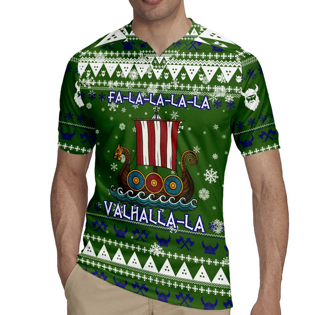 Amazing Viking Christmas Rugby Jersey Xmas Holiday Patterns - Wonder Print Shop