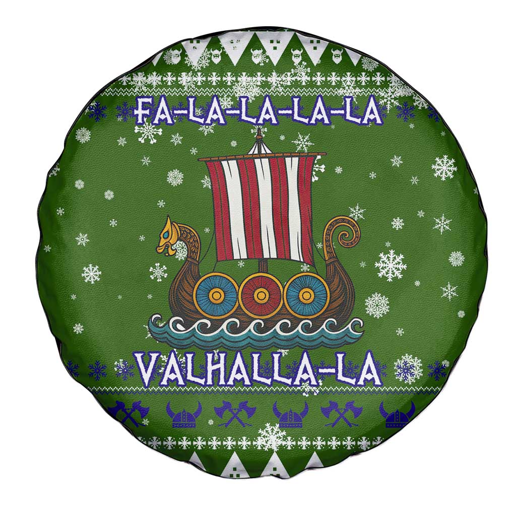 Amazing Viking Christmas Spare Tire Cover Xmas Holiday Patterns - Wonder Print Shop