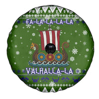 Amazing Viking Christmas Spare Tire Cover Xmas Holiday Patterns - Wonder Print Shop