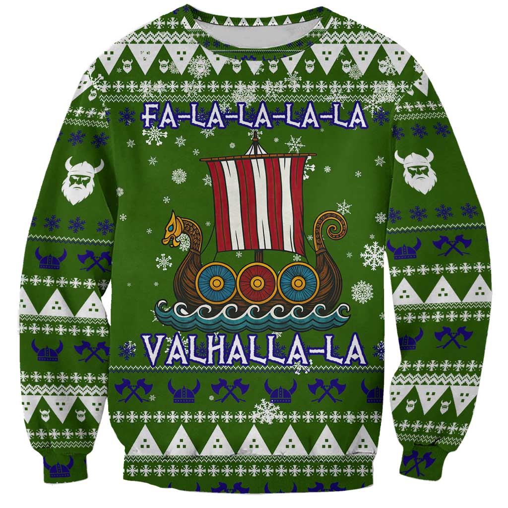 Amazing Viking Christmas Sweatshirt Xmas Holiday Patterns - Wonder Print Shop