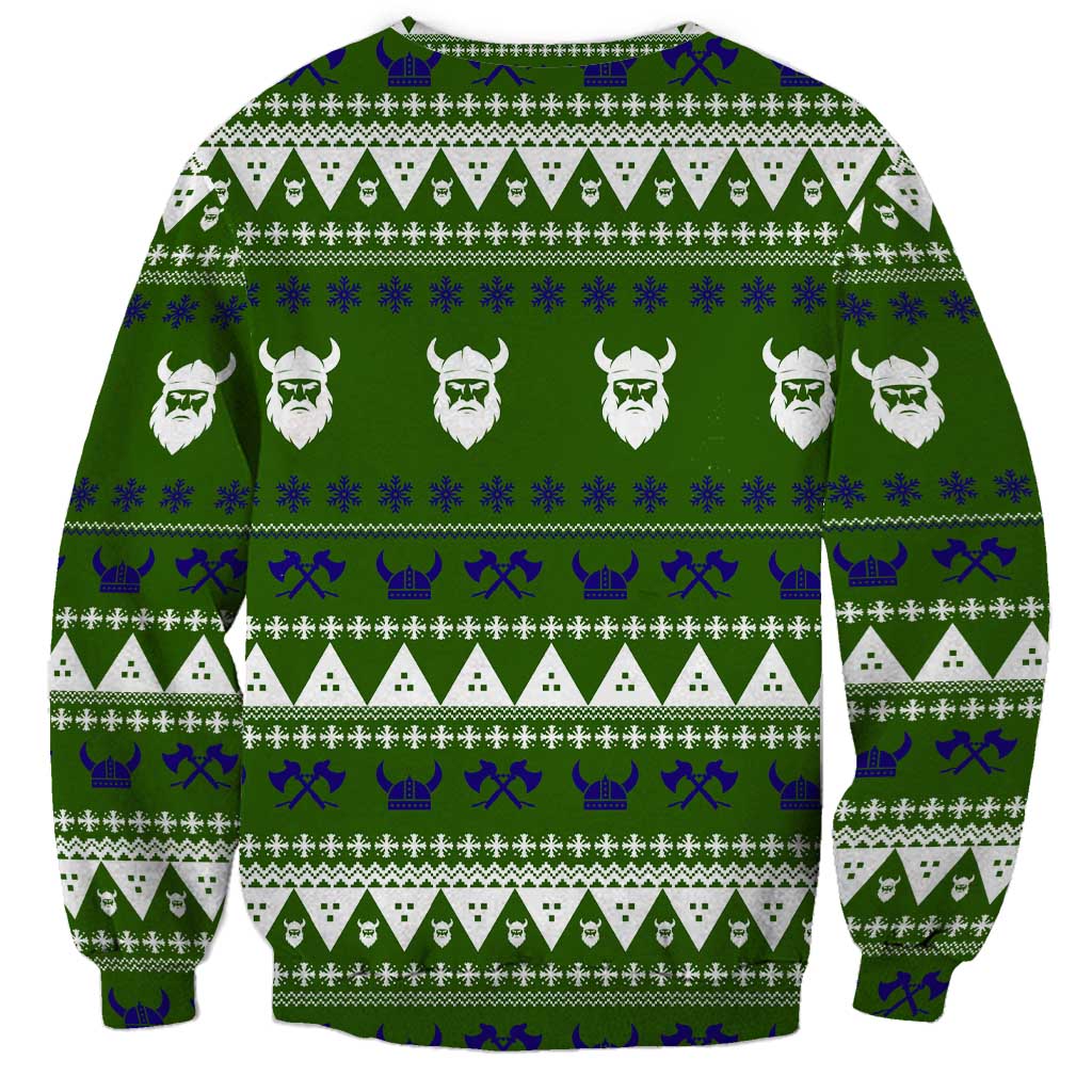 Amazing Viking Christmas Sweatshirt Xmas Holiday Patterns - Wonder Print Shop