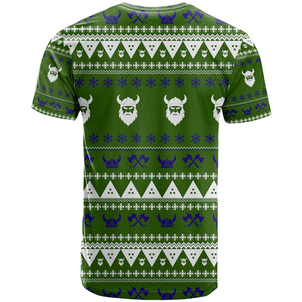 Amazing Viking Christmas T Shirt Xmas Holiday Patterns - Wonder Print Shop