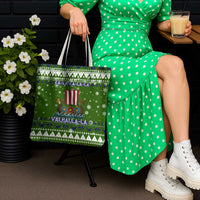 Amazing Viking Christmas Tote Bag Xmas Holiday Patterns - Wonder Print Shop