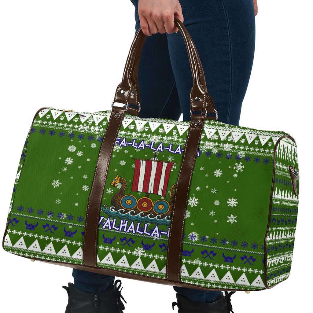 Amazing Viking Christmas Travel Bag Xmas Holiday Patterns - Wonder Print Shop