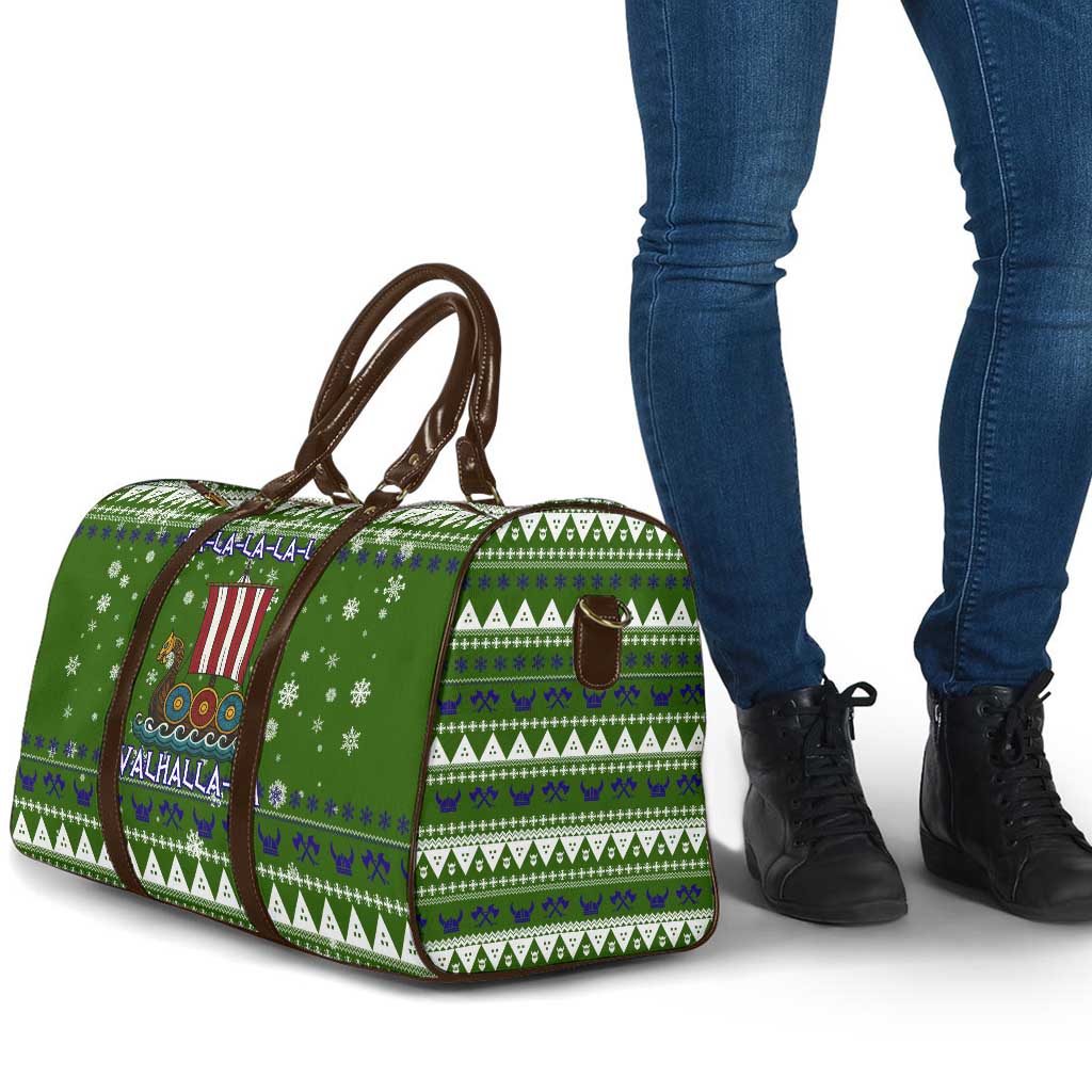 Amazing Viking Christmas Travel Bag Xmas Holiday Patterns - Wonder Print Shop