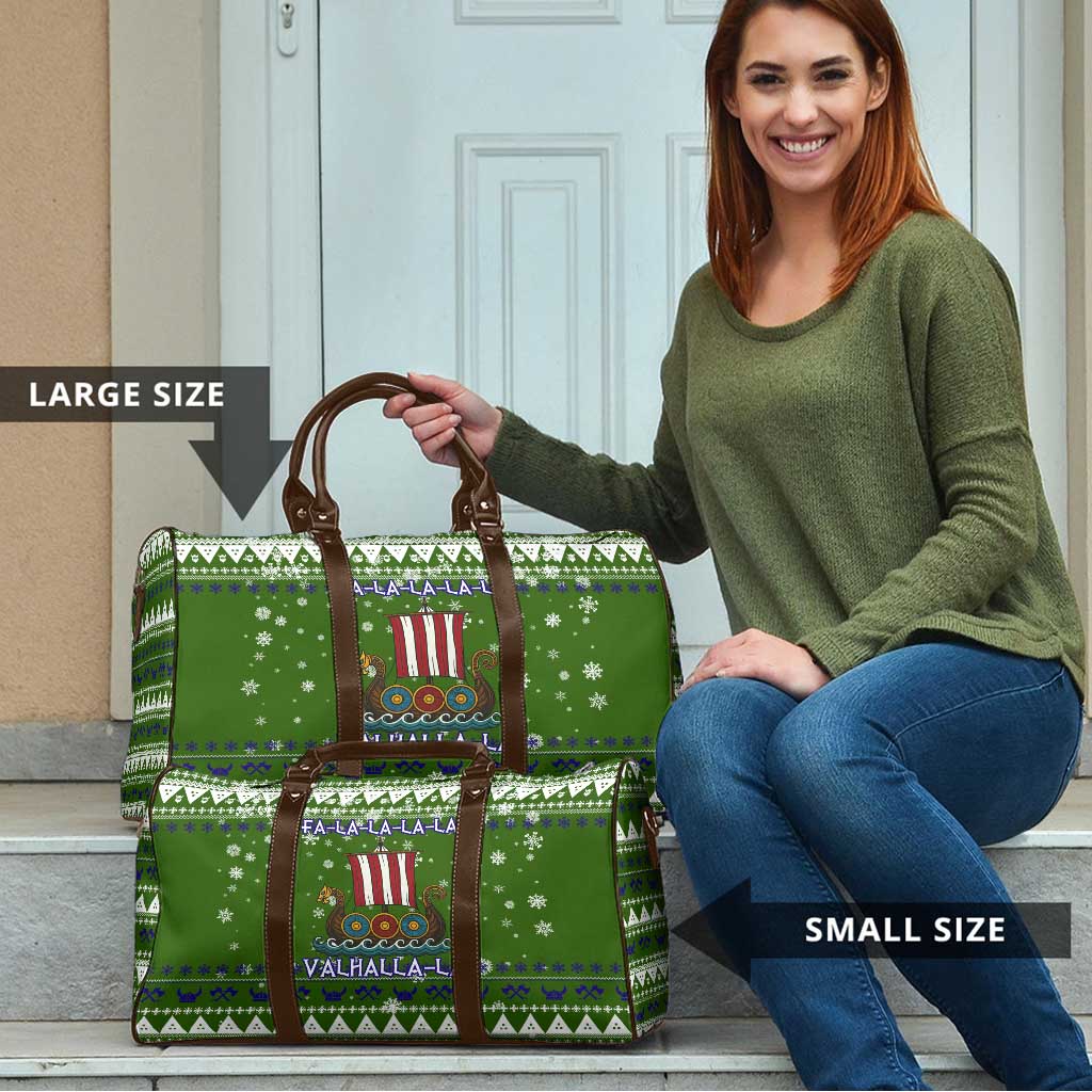 Amazing Viking Christmas Travel Bag Xmas Holiday Patterns - Wonder Print Shop
