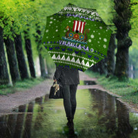 Amazing Viking Christmas Umbrella Xmas Holiday Patterns - Wonder Print Shop