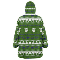 Amazing Viking Christmas Wearable Blanket Hoodie Xmas Holiday Patterns - Wonder Print Shop