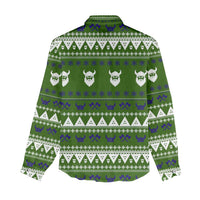 Amazing Viking Christmas Women Casual Shirt Xmas Holiday Patterns - Wonder Print Shop