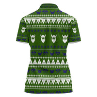 Amazing Viking Christmas Women Polo Shirt Xmas Holiday Patterns - Wonder Print Shop