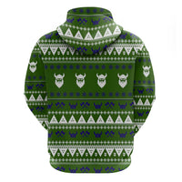 Amazing Viking Christmas Zip Hoodie Xmas Holiday Patterns - Wonder Print Shop