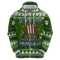 Amazing Viking Christmas Zip Hoodie Xmas Holiday Patterns - Wonder Print Shop