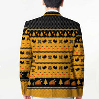 Americans Turkey Hunting Thanksgiving Christmas Blazer Xmas Holiday Patterns - Wonder Print Shop