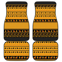 Americans Turkey Hunting Thanksgiving Christmas Car Mats Xmas Holiday Patterns - Wonder Print Shop