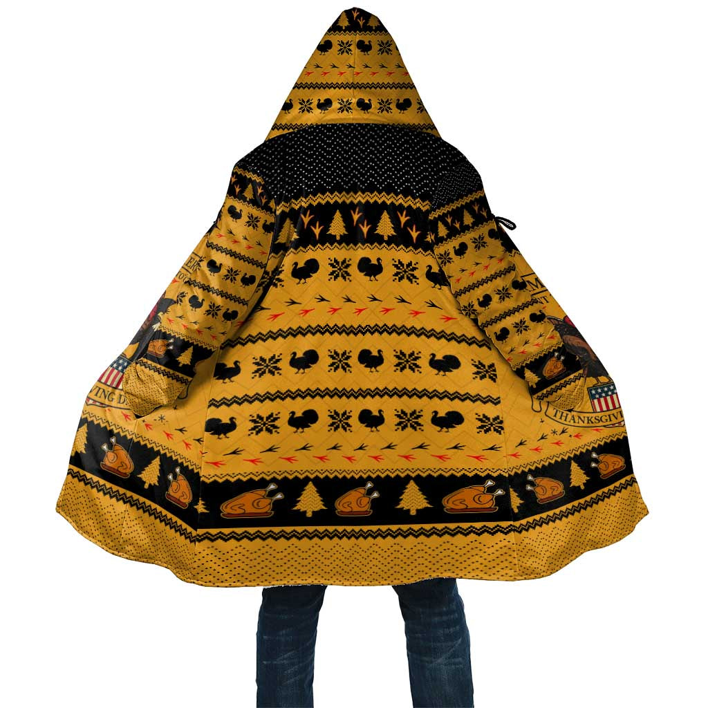 Americans Turkey Hunting Thanksgiving Christmas Cloak Xmas Holiday Patterns - Wonder Print Shop