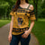Americans Turkey Hunting Thanksgiving Christmas Cross Shoulder Shirt Xmas Holiday Patterns - Wonder Print Shop