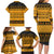 Americans Turkey Hunting Thanksgiving Christmas Family Matching Long Sleeve Bodycon Dress and Hawaiian Shirt Xmas Holiday Patterns - Wonder Print Shop