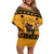 Americans Turkey Hunting Thanksgiving Christmas Family Matching Off Shoulder Short Dress and Hawaiian Shirt Xmas Holiday Patterns - Wonder Print Shop