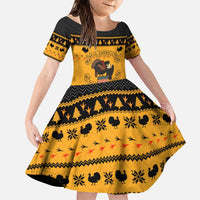 Americans Turkey Hunting Thanksgiving Christmas Family Matching Puletasi and Hawaiian Shirt Xmas Holiday Patterns - Wonder Print Shop