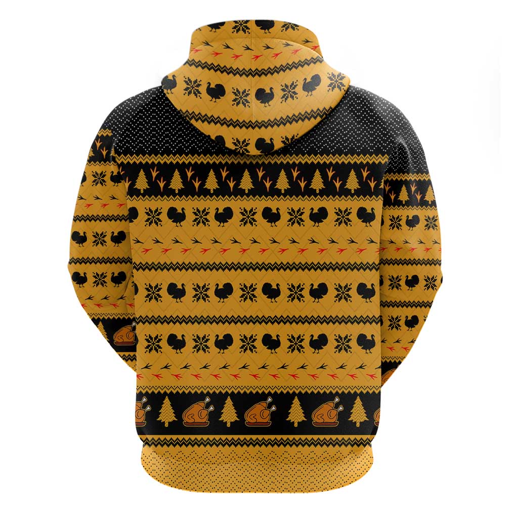 Americans Turkey Hunting Thanksgiving Christmas Hoodie Xmas Holiday Patterns - Wonder Print Shop