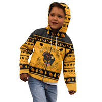 Americans Turkey Hunting Thanksgiving Christmas Kid Hoodie Xmas Holiday Patterns - Wonder Print Shop