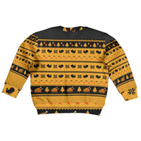 Americans Turkey Hunting Thanksgiving Christmas Kid Ugly Christmas Sweater Xmas Holiday Patterns - Wonder Print Shop
