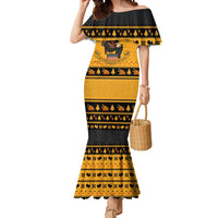 Americans Turkey Hunting Thanksgiving Christmas Mermaid Dress Xmas Holiday Patterns - Wonder Print Shop