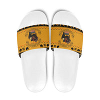 Americans Turkey Hunting Thanksgiving Christmas Slide Sandals Xmas Holiday Patterns - Wonder Print Shop