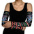 Astronauts Ride A T Rex In Space With The Planet Christmas Arm Sleeves Xmas Holiday Patterns - Wonder Print Shop