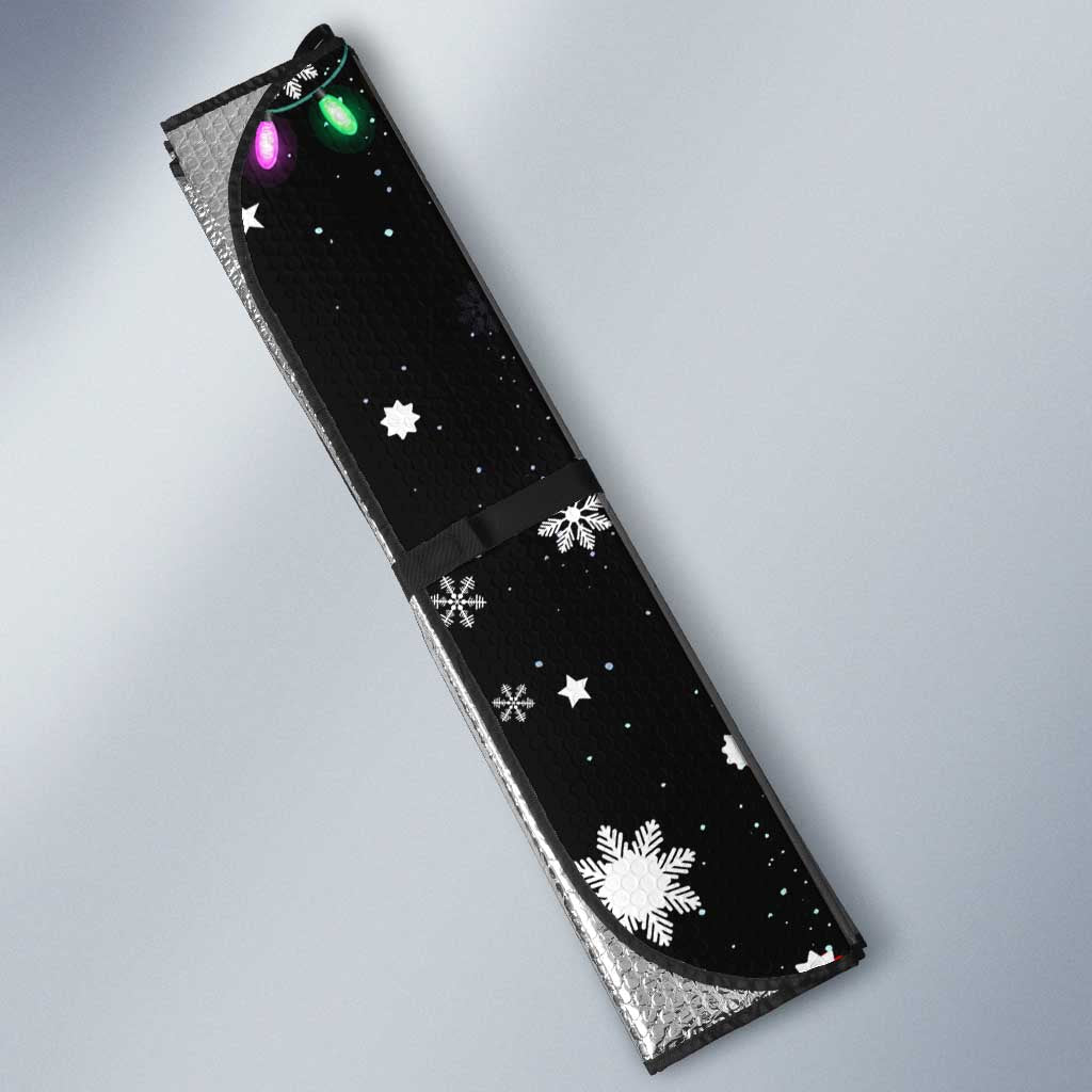 Astronauts Ride A T Rex In Space With The Planet Christmas Auto Sun Shade Xmas Holiday Patterns - Wonder Print Shop