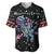 Astronauts Ride A T Rex In Space With The Planet Christmas Baseball Jersey Xmas Holiday Patterns - Wonder Print Shop