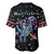 Astronauts Ride A T Rex In Space With The Planet Christmas Baseball Jersey Xmas Holiday Patterns - Wonder Print Shop