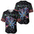 Astronauts Ride A T Rex In Space With The Planet Christmas Baseball Jersey Xmas Holiday Patterns - Wonder Print Shop