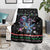 Astronauts Ride A T Rex In Space With The Planet Christmas Blanket Xmas Holiday Patterns - Wonder Print Shop