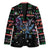 Astronauts Ride A T Rex In Space With The Planet Christmas Blazer Xmas Holiday Patterns - Wonder Print Shop