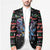 Astronauts Ride A T Rex In Space With The Planet Christmas Blazer Xmas Holiday Patterns - Wonder Print Shop