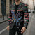 Astronauts Ride A T Rex In Space With The Planet Christmas Blazer Xmas Holiday Patterns - Wonder Print Shop