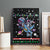 Astronauts Ride A T Rex In Space With The Planet Christmas Canvas Wall Art Xmas Holiday Patterns - Wonder Print Shop
