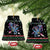 Astronauts Ride A T Rex In Space With The Planet Christmas Ceramic Ornament Xmas Holiday Patterns - Wonder Print Shop