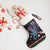 Astronauts Ride A T Rex In Space With The Planet Christmas Stocking Xmas Holiday Patterns - Wonder Print Shop