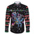 Astronauts Ride A T Rex In Space With The Planet Christmas Family Matching Puletasi and Hawaiian Shirt Xmas Holiday Patterns - Wonder Print Shop