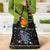 Astronauts Ride A T Rex In Space With The Planet Christmas Grocery Bag Xmas Holiday Patterns - Wonder Print Shop
